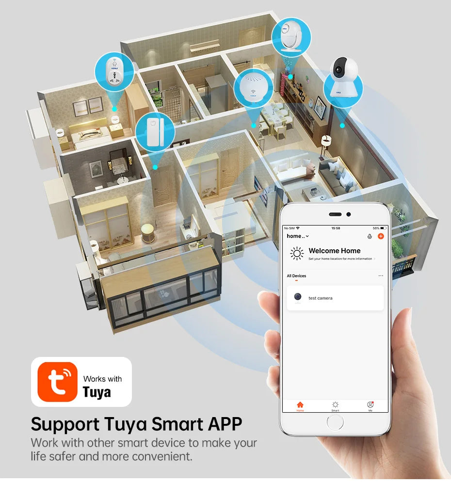 4K HD Tuya Smart Mini WiFi