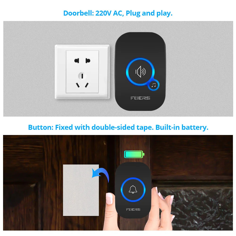 Fuers Wireless Doorbell