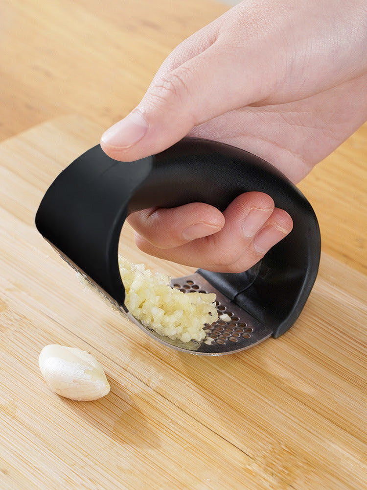 Stainless Steel Garlic Press Crusher