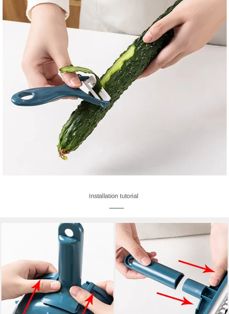 Manually Cut Shred Grater