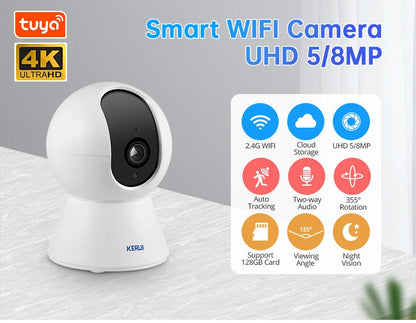 4K HD Tuya Smart Mini WiFi